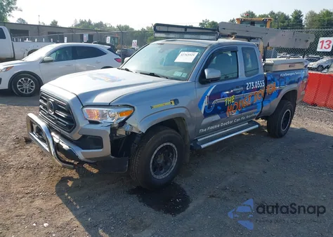 2018 Toyota Tacoma Sr из США, поврежденный, VIN 5TFRX5GN8JX107596